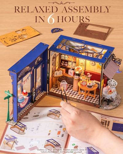 DIY Miniature House Kit for Adults