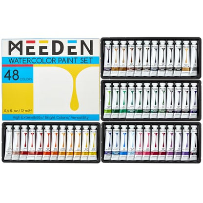Watercolor Paint Tubes Set (19.2 Fl Oz)