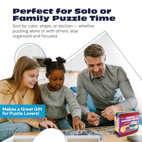Puzzle Sorting Trays for Adults (7 Count)