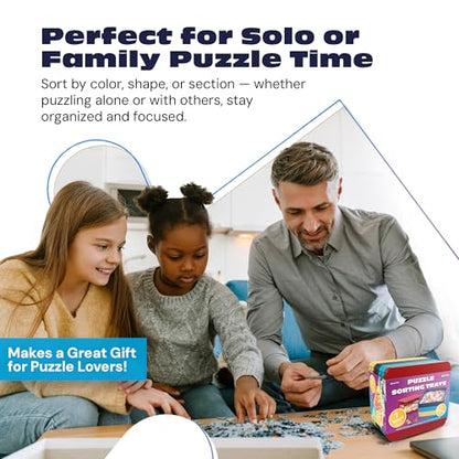 Puzzle Sorting Trays for Adults (7 Count)