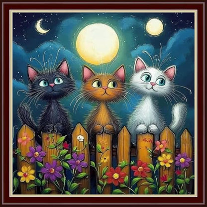 Stamped Cross Stitch Kits Full Range of Embroidery Patterns Starter Kits for Beginners Adult DIY Cross Stitches Needlepoint Kits 11CT