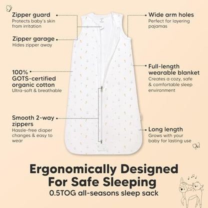 2pk Baby Sleep Sacks (2 Count)