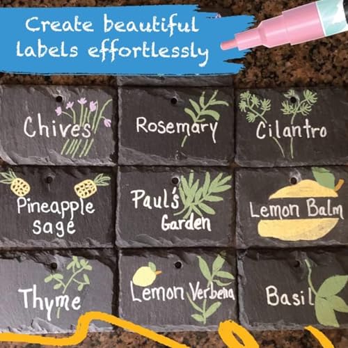 Fine Tip Liquid Chalk Markers for Chalkboard (20 Count)