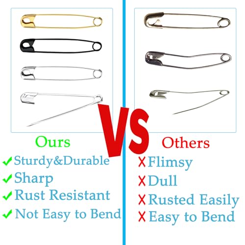 100PCS Safety Pins (100 Count)
