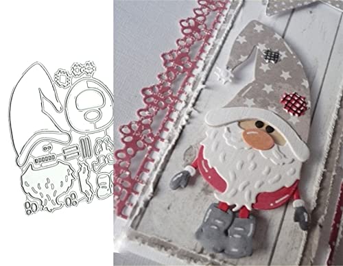 Metal Cutting Dies DIY Merry Christams Embossing Stencil Template Scrapbooking Card Making Mold Photo Album Arts Crafts Tools