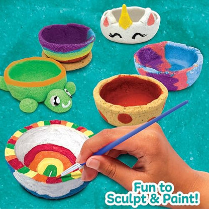 Sand Dough Sculpt & Paint Creations! Pottery Press