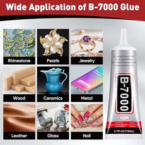 10 PCS 110ml B7000 Rhinestone Glue (40 Fl Oz)