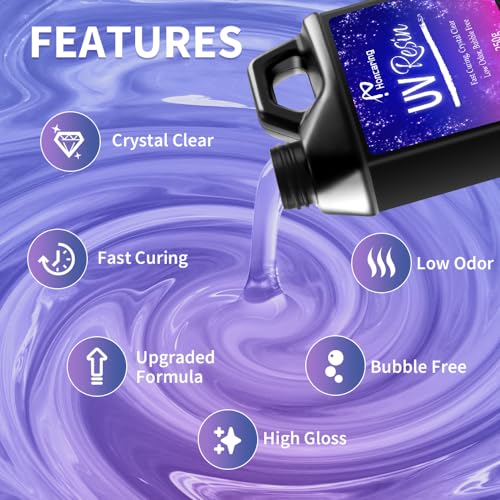 UV Resin 1000g (33.8 Fl Oz)