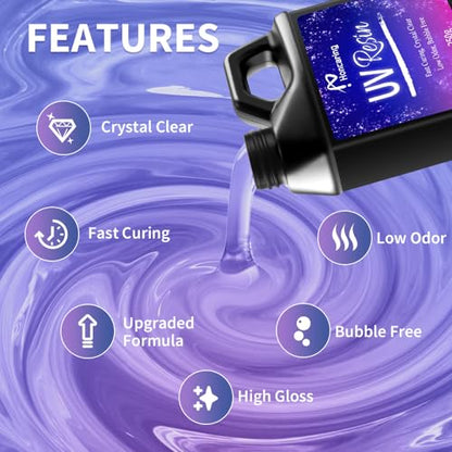 UV Resin 1000g (33.8 Fl Oz)