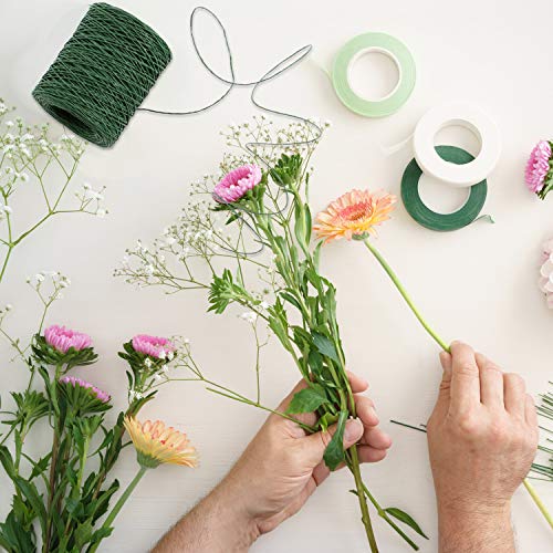 673 Feet Floral Vine Bind Wire Rustic Craft Wire (673 Foot)