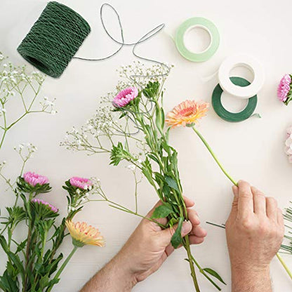 673 Feet Floral Vine Bind Wire Rustic Craft Wire (673 Foot)