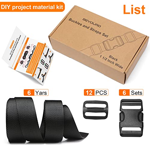 Heavy Duty Buckles and Strap Set 1