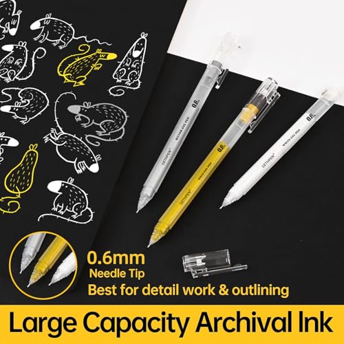 White Gel Pens