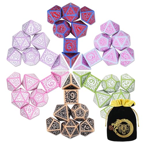 Polyhedral Dice Set (42 Count)