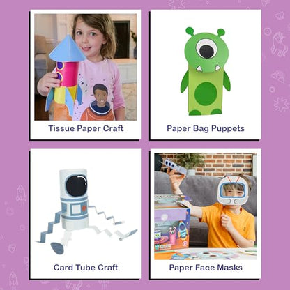 20 Space Arts & Crafts for Kids