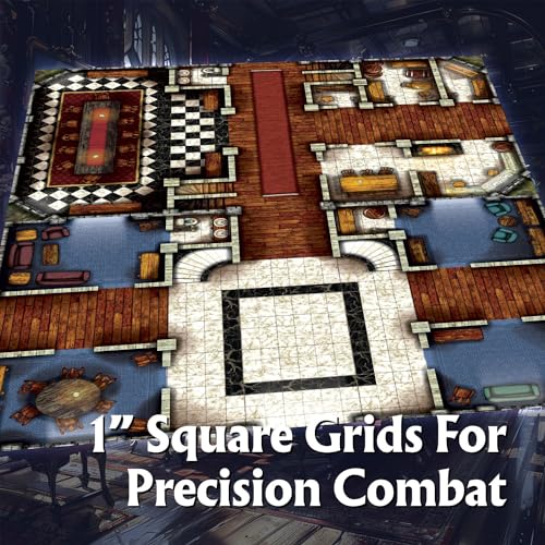 The Highborne Manor Roleplaying Battlemaps; 16 Modular RPG Maps in 8 Double
