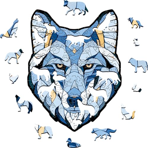 Wolf S Wooden Jigsaw Puzzle