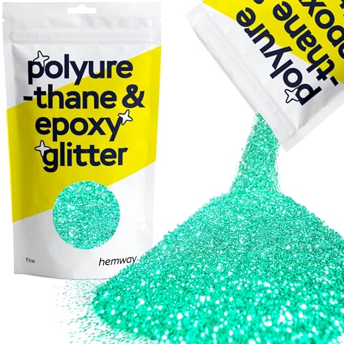 Resin Glitter Turquoise Blue 100g Fine Polyurethane & Epoxy Glitter (3.5274 Ounce)