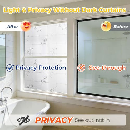 Window Privacy Film Decorative Non