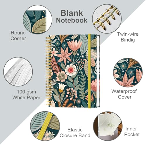 A5 Blank Notebook