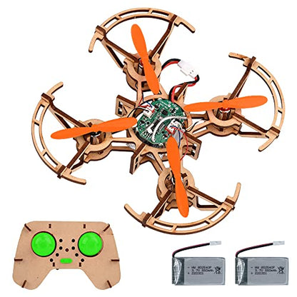 Diy Mini Wooden Drone RC Quadcopter Building Kits for Kids or Beginner