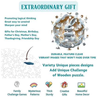 Wooden Puzzles Adults (290 Count)