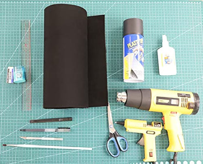 EVA Foam 2mm 10mm 13.7"×39" Craft Foam Sheet 74 kg