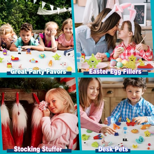 Erasers Set for Kids (16 Count)