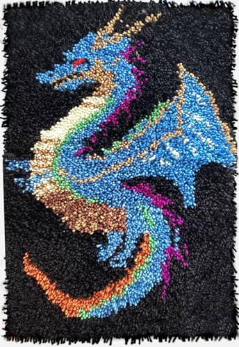 Dragon Latch Hook Kit for Adults