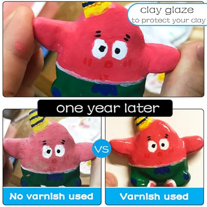 50ml Air Dry Clay Glaze