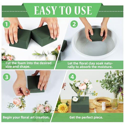 2 Pack Wet and Dry Floral Foam Blocks