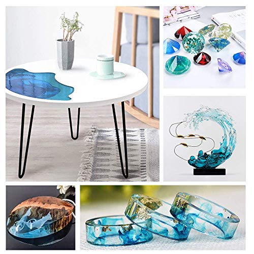 Epoxy Resin Crystal Clear Kit for Art (16 Fl Oz)