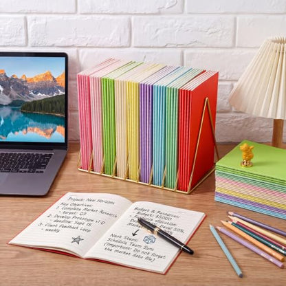 100 Pack A5 Composition Notebooks 5"x8" Wide Ruled Notebook (100 Count)