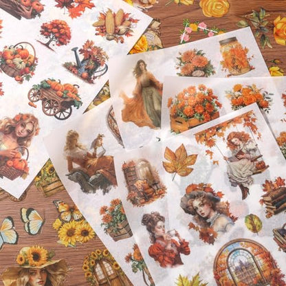 Scrapbook Stickers 20 Sheets 240 Pre
