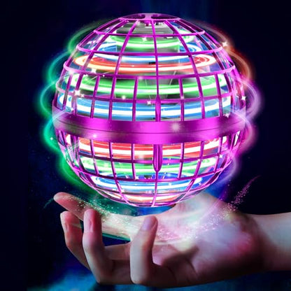 Flying Orb Ball 2026 Toys Soaring Hover Boomerang Spinner Hand Controlled Mini Drone Cosmic Globe Spinning Kids Outdoor Fly Toy Birthday Gift Cool Stuff for Boys Girls 6 7 8 9 10+ Year Old