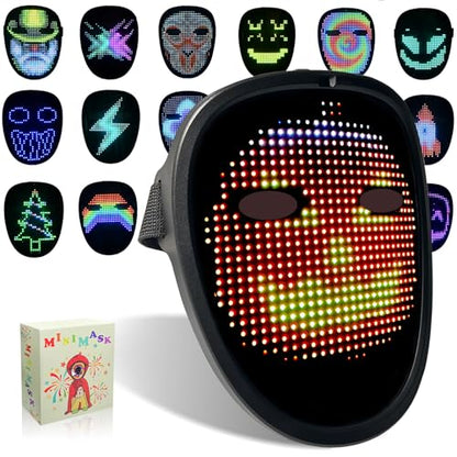 Kids LED Mask with Gesture Sensing