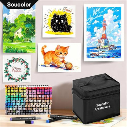 120 Alcohol Markers (120 Count)