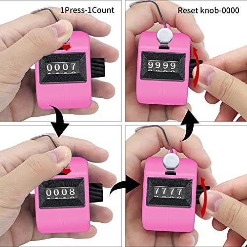 12 Pcs Hand Tally Counter 4