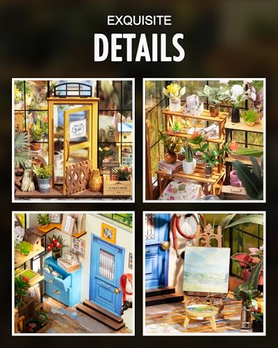 DIY Miniature Greenhouse Kits for Adults