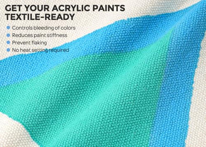 8.45oz Professional Effects Fabric Medium for Fabric Paint (8.45 Fl Oz)