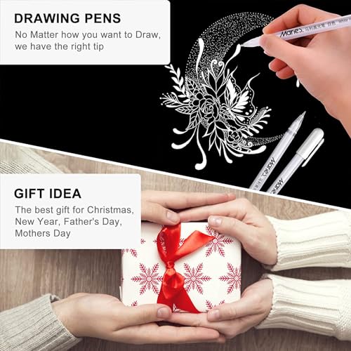White Gel Pen Set (3 Count)