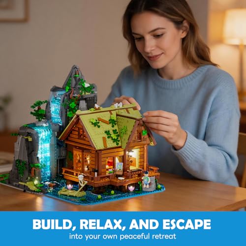 Waterfall Cabin Lighting Building Set (2539 Count)