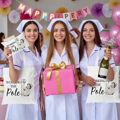 Aesthetic Nurse Canvas Bags Set