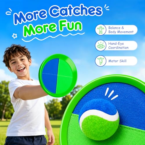 Toss and Catch Ball Game Set (2 Count)