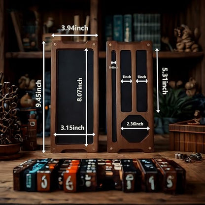 Wooden Dice Box