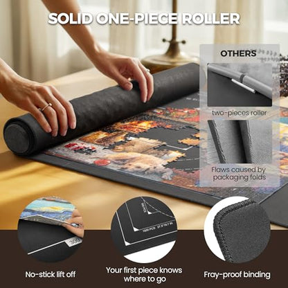 1500 Pieces 46" x 26 "Puzzle Mat Roll Up (1500 Count)