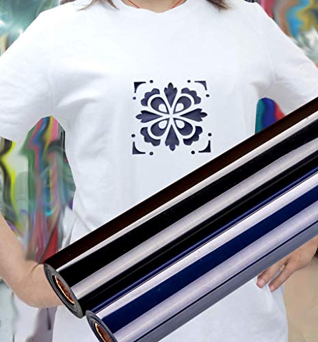 Heat Transfer Vinyl Navy Blue HTV Rolls (12 Foot)