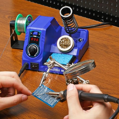 926LED V3 Soldering Station 130W MAX Soldering Iron Kit with Solder Wire