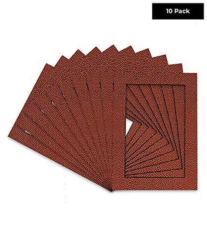 Pack of Ten Acid Free 11x14 Mats Bevel Cut for 8.5x11 Photos (10 Count)