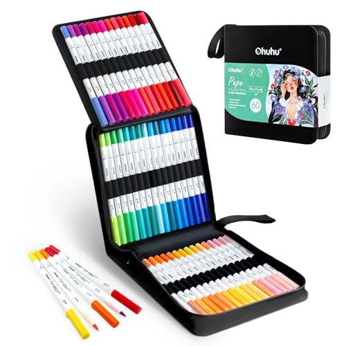 Adult Coloring Book Markers Paper (60 Count)